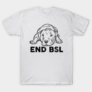 END BSL Pitbull T-Shirt